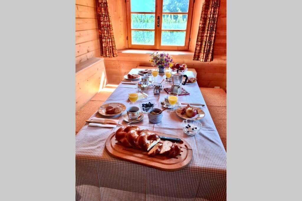 Chalet Wulli In Der Naehe Der Skianlagen Savognin Esterno foto