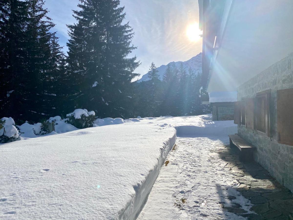 Chalet Wulli In Der Naehe Der Skianlagen Savognin Esterno foto